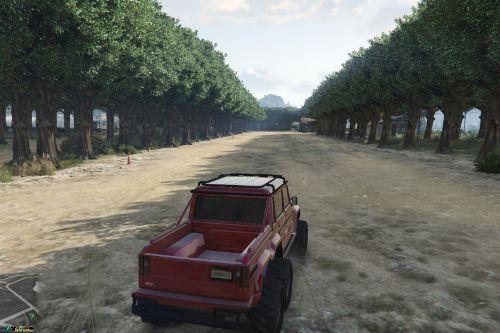 Trevor's Airfield with Trees